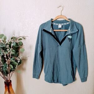 Victoria's Secret PINK Quarter Snap Knit Jacket